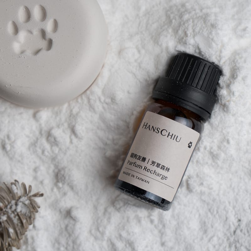 Hanschiu 寵物友善|踏雪芳蹤 陶泥擴香石禮盒