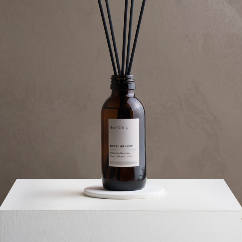 Hanschiu 寵物友善|居家擴香組120ml 橙花&貓薄荷