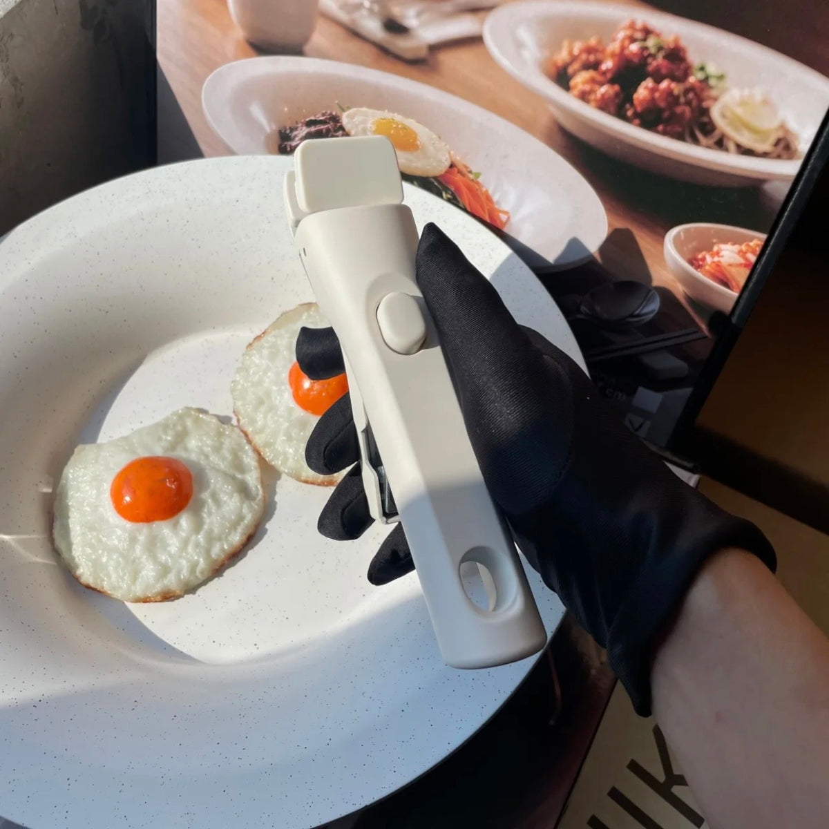 「韓國爆紅」兩用一人食陶瓷飛碟鍋