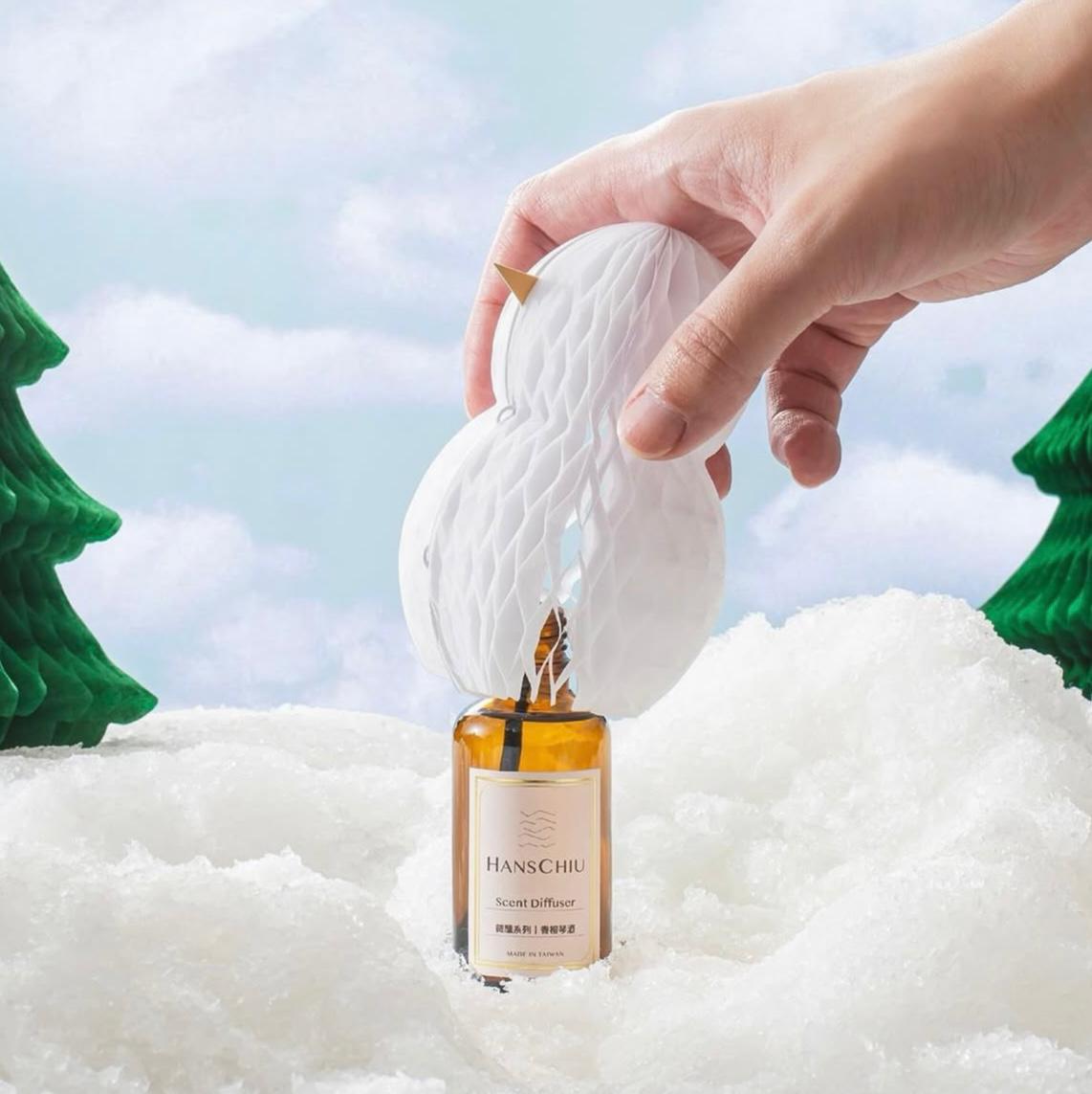 Hanschiu 寵物友善｜雪精靈紙團擴香組 ｜貓草薰衣草