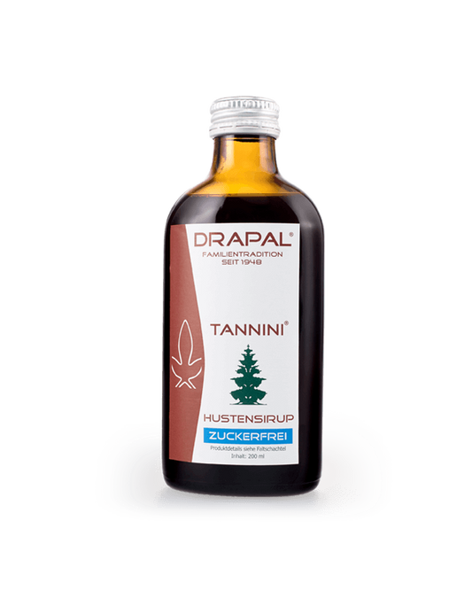 DRAPAL® Tannini糖漿(舒緩咳嗽症狀) 無糖配方